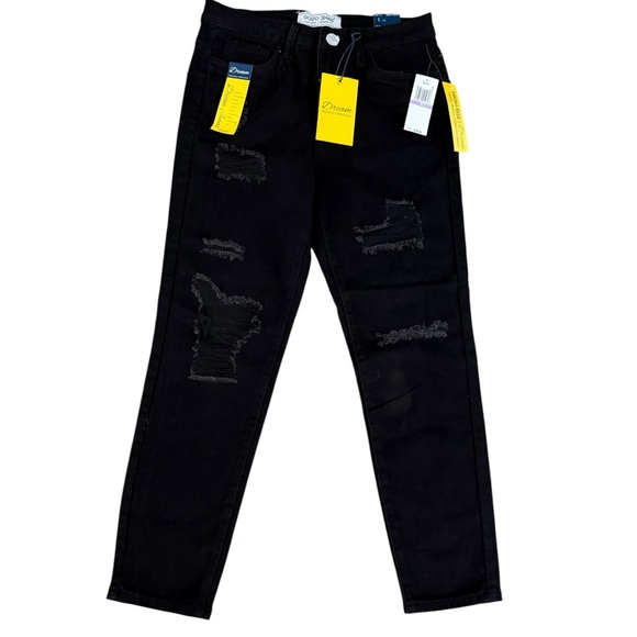 GOGO High Rise Distressed Black Stretch Jeans, Size 30…Brand New with Tags! - Picture 15 of 15